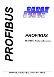 PROFIBUS Profile for Encoders