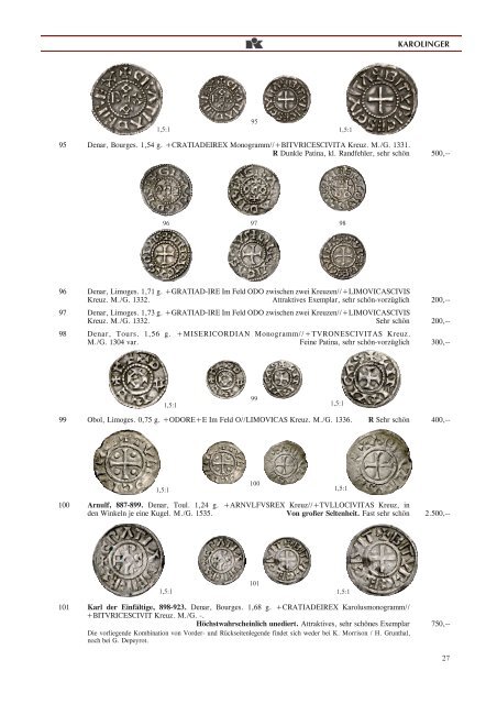 165. auktion münzen und medaillen aus mittelalter und neuzeit ...