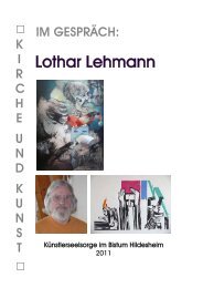 Lothar Lehmann - KÃ¼nstlerseelsorge