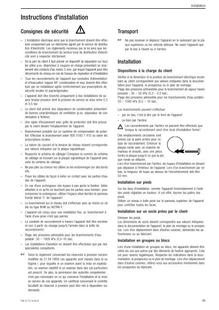 Download: Mode d'emploi Updated - Küppersbusch