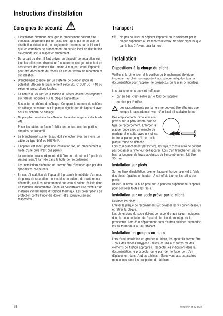 Download: Mode d'emploi Updated - Küppersbusch