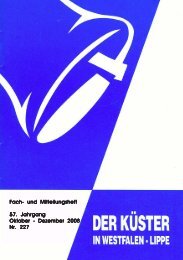 Heft 216 - Ev. KÃ¼stervereinigung Westfalen-Lippe