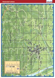 Ortsplan Niederndorf/Niederndorferberg - Ferienland Kufstein