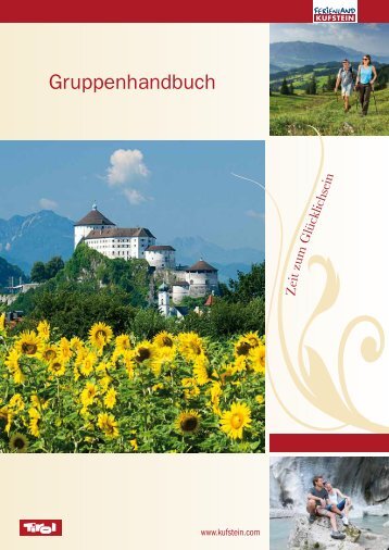 Gruppenhandbuch - Ferienland Kufstein