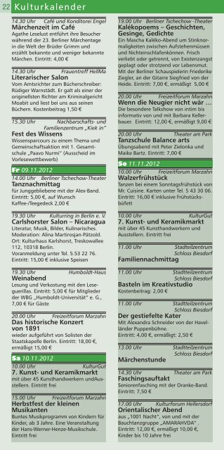 PortrÃ¤ts Reports - kultur-kalender.info