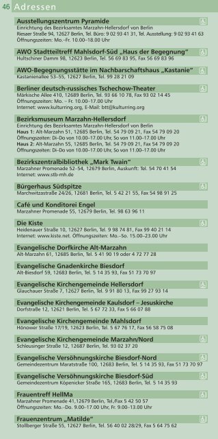 PortrÃ¤ts Reports - kultur-kalender.info