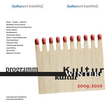 programm - Kulturamt Bielefeld
