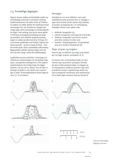 Vejledning om beskyttede sten- og jorddiger - Kulturstyrelsen