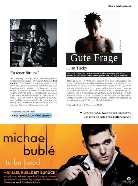 Ausgabe 06/2013 - Kulturnews