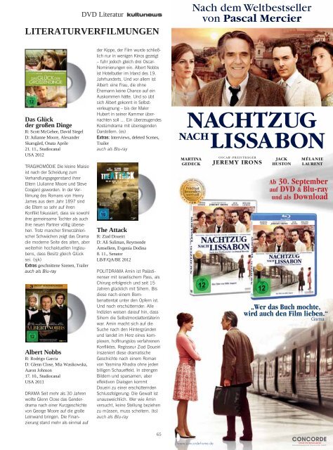 Ausgabe 11/2013 - Kulturnews