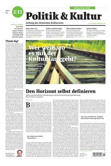 Politik & Kultur - Deutscher Kulturrat