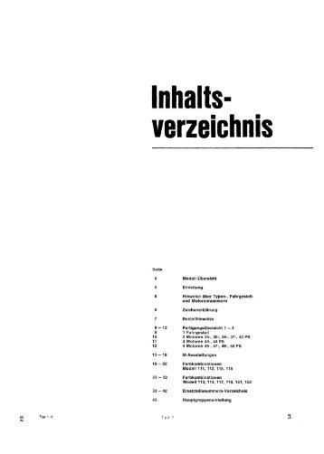 Inhaltsverzeichnis