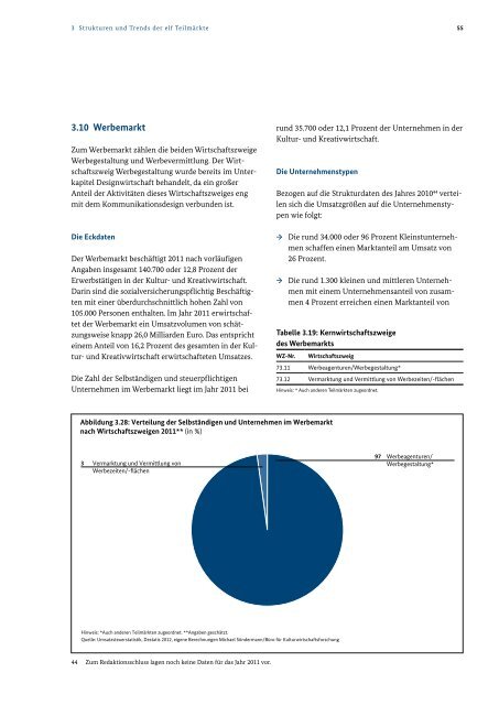 Monitoring zu ausgewÃ¤hlten wirtschaftlichen Eckdaten der Kultur ...