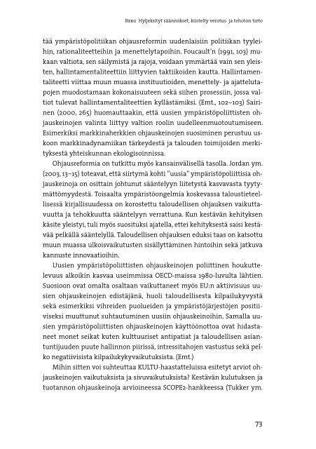 Kulutuksen politiikat arjen muovaajana - Kuluttajatutkimuskeskus