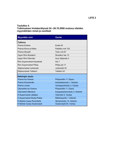 Toimivatko EU:n yhteismarkkinat? Case - Kuluttajatutkimuskeskus