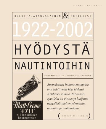 Kotiliesi ilmoitusliite - Kuluttajatutkimuskeskus