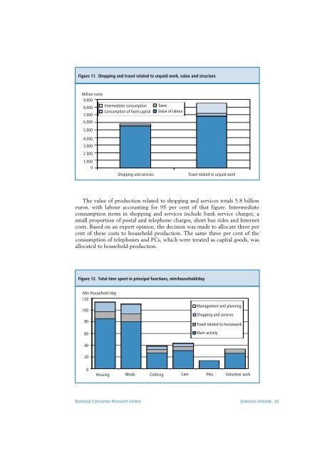 Household Production and Consumption in Finland 2001