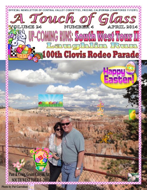 Central Valley Corvettes Newsletter April 2014