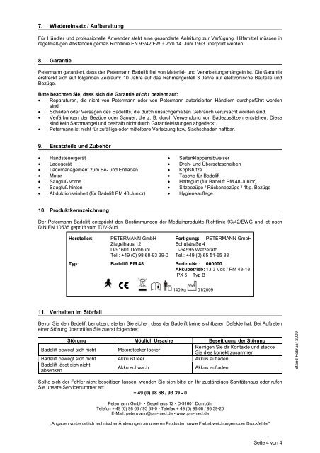 Bedienungsanleitung Mode d'emploi - Kuhn und Bieri AG