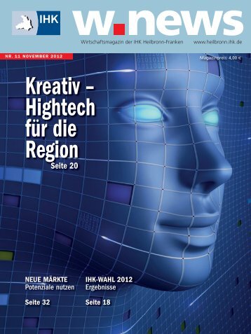 Hightech-Region Heilbronn-Franken | w.news 11.2012