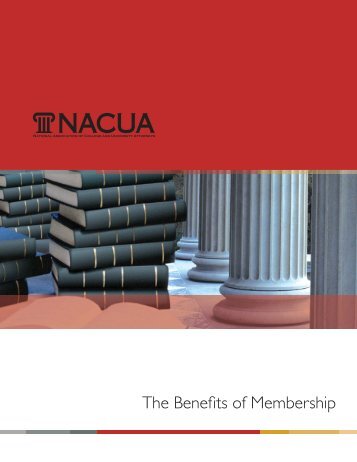 NACUA Membership Brochure - National Association of College ...