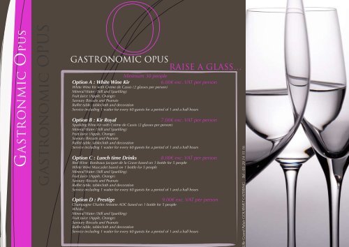 gastronomic opus gourmet - afvac avef lyon 2011