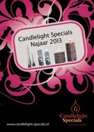 Candlelight Specials Najaar 2013