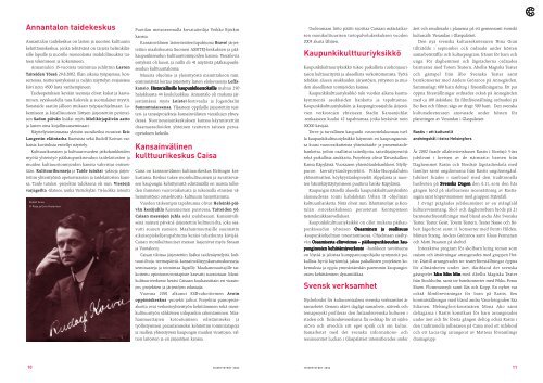 Toimintakertomus | Verksamhetsberättelse | Annual Report