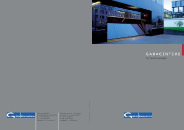GARAGENTORE - GÃ¼ller Bausysteme AG