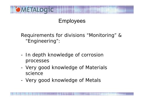 Christine Buelens, METALogic