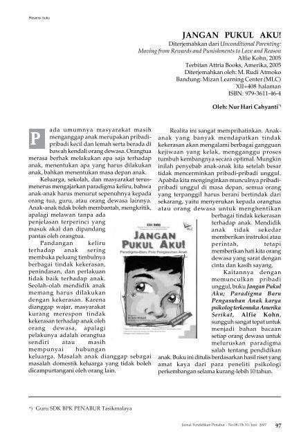 Hal. 97-101 Resensi Buku.pdf - BPK Penabur