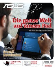 Die ganze Welt auf einem Pad - Asus