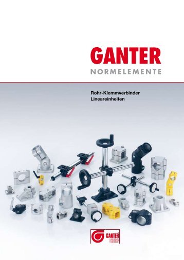 Rohr-Klemmverbinder Lineareinheiten - Ganter