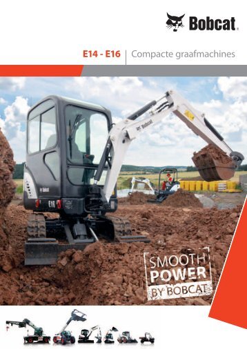 E14 - E16 | Compacte graafmachines - Bobcat.eu