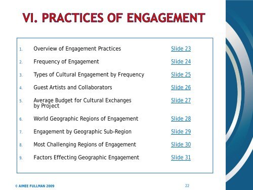 Trends in U.S. Cultural Exchange and International Programming