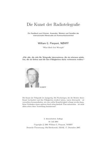 Deutsche Ãbersetzung des Buches The Art and ... - Gruppen.tu-bs.de