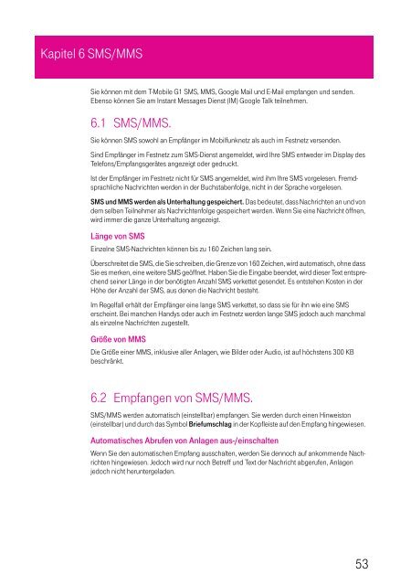 T-Mobile G1, BS Android - Altehandys.de