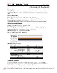 Scratch and Sniff Inks - H.W. Sands Corporation