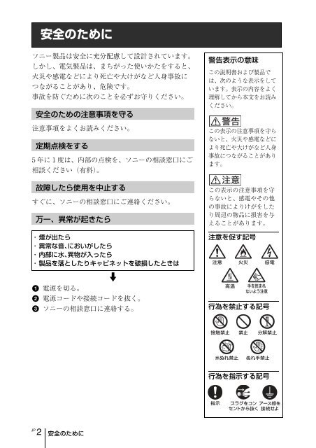 Data Projector - ソニー製品情報