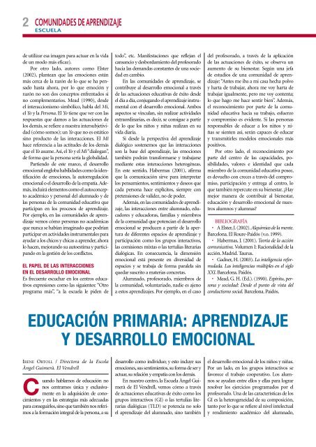 comunidades de aprendizaje