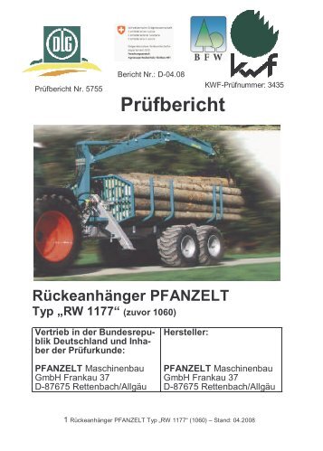 pfanzelt rw 1177