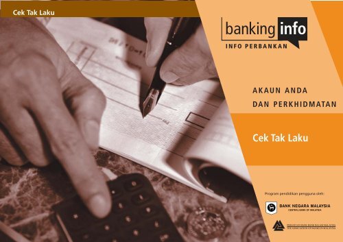 Cek Tak Laku - Banking Info