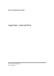 August Euler – Leben und Werk