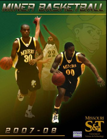 2007-08 Men's Basketball Media Guide - Missouri S&T Athletics