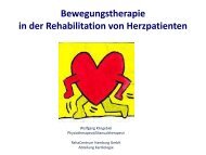 Bewegungstherapie in der Rehabilitation von ... - bei Physiobase