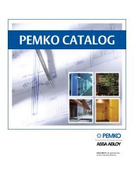 PEMKO CATALOG - Barn Door Hardware