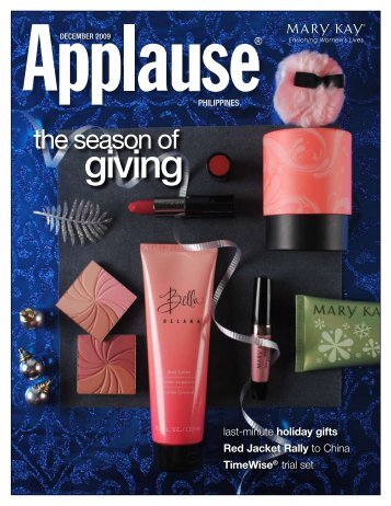 season of giving - Mary Kay