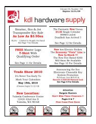 Tukwila Conference Center - KDL Hardware Supply