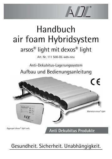 Handbuch air foam Hybridsystem - ADL GmbH