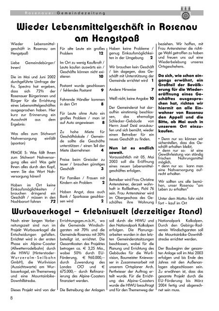 Datei herunterladen - .PDF - Rosenau am Hengstpaß - Land ...